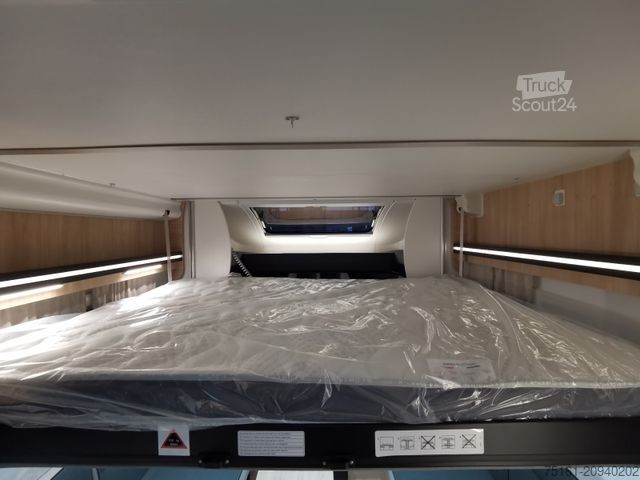 Daļēji integrēta kemperis CHAUSSON 640 TITANIUM / -2026- / 165PS-8G. / XXL- HUBBETT