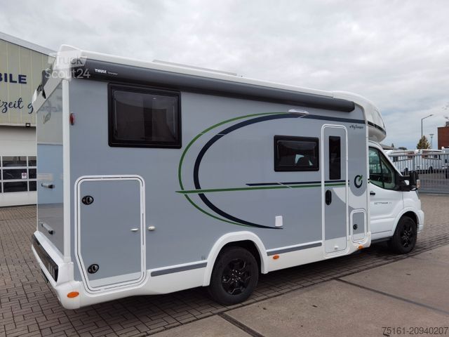 Daļēji integrēta kemperis CHAUSSON 627 TITANIUM / -2026- / 165PS-8G. / EINZELBETTEN