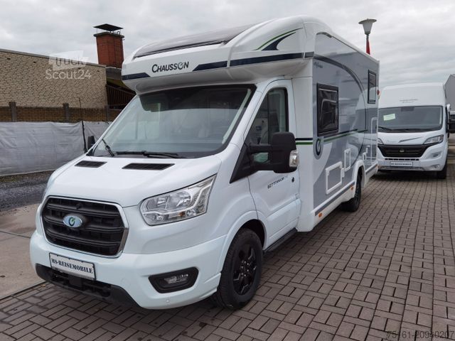 Daļēji integrēta kemperis CHAUSSON 627 TITANIUM / -2026- / 165PS-8G. / EINZELBETTEN
