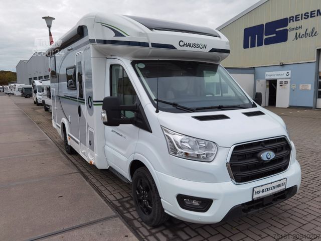 Daļēji integrēta kemperis CHAUSSON 627 TITANIUM / -2026- / 165PS-8G. / EINZELBETTEN