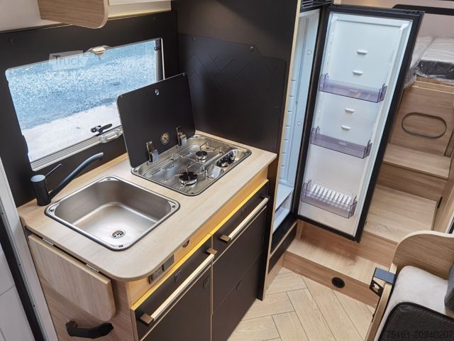Daļēji integrēta kemperis CHAUSSON 627 TITANIUM / -2026- / 165PS-8G. / EINZELBETTEN