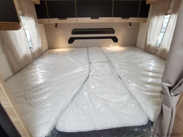 Daļēji integrēta kemperis CHAUSSON 627 TITANIUM / -2026- / 165PS-8G. / EINZELBETTEN