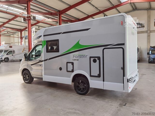 Yarı entegre karavan FORSTER T 599 HB COUPÈ / - 2026 - / HECKBETT & HUBBETT