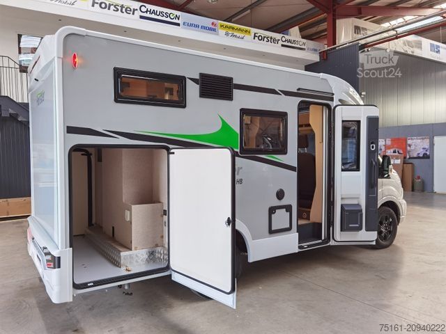 Yarı entegre karavan FORSTER T 599 HB COUPÈ / - 2026 - / HECKBETT & HUBBETT