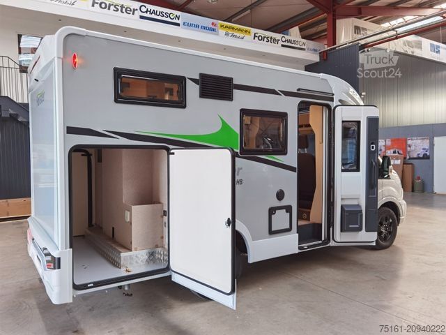 Yarı entegre karavan FORSTER T 599 HB COUPÈ / - 2026 - / HECKBETT & HUBBETT