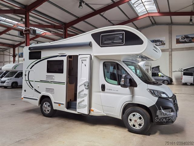 Alkoven Wohnmobil CHAUSSON C 514 / 140PS / ARCTIC & ZUBEHÖR - PAKET / 5.99M