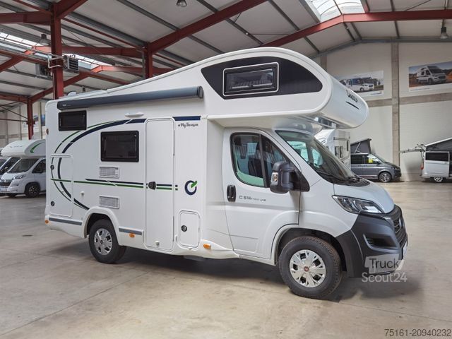 Alkoven Wohnmobil CHAUSSON C 514 / 140PS / ARCTIC & ZUBEHÖR - PAKET / 5.99M