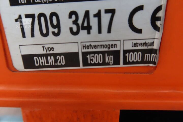  Scania P250 4x2 Bakwagen+Klep E6 Dhollandia 1500 kg