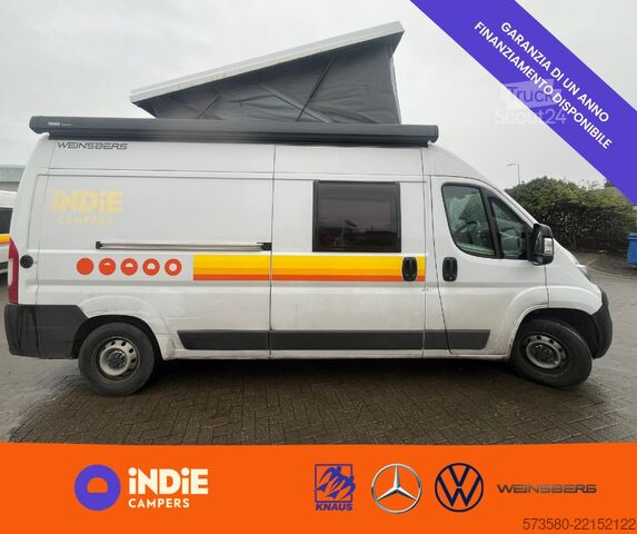 Autocaravana Fiat Ducato Weinsberg Carabus 2024 | Cambio manuale | Tetto a soffietto