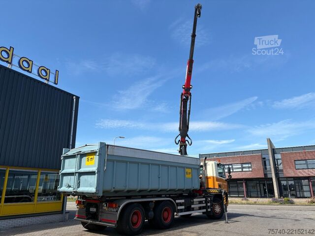 Кабельная система Ginaf X 3335 S + PALFINGER  E 165 Z + 6X6 + MANUAL + ...