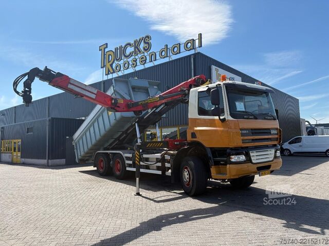 Автокран Ginaf X 3335 S + PALFINGER  E 165 Z + 6X6 + MANUAL + ...