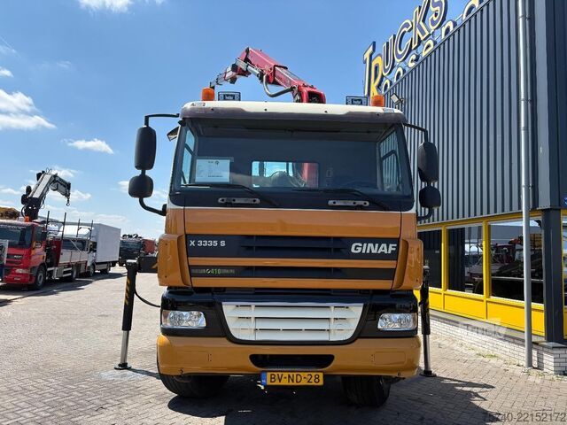Автокран Ginaf X 3335 S + PALFINGER  E 165 Z + 6X6 + MANUAL + ...