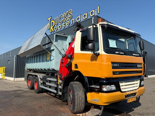 Автокран Ginaf X 3335 S + PALFINGER  E 165 Z + 6X6 + MANUAL + ...