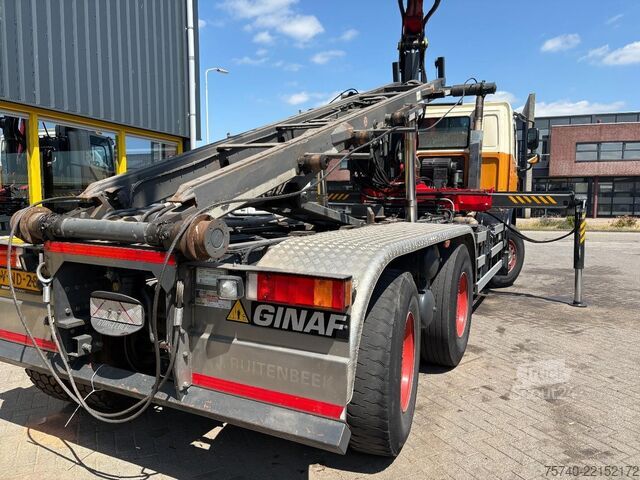 Автокран Ginaf X 3335 S + PALFINGER  E 165 Z + 6X6 + MANUAL + ...