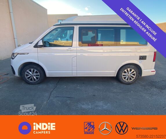 Obytný vůz Volkswagen California Coast 2022 | Boîte automatique | Toit relevable