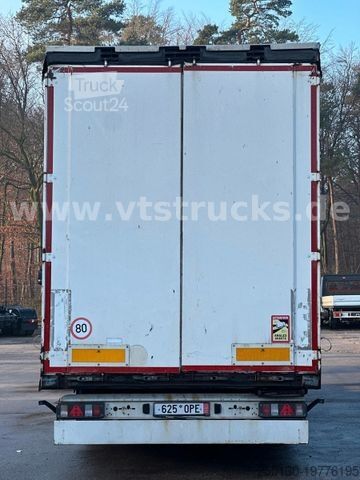 Open semitrailer with tarp KRONE SD Pritsche + Plane Edscha-Verdeck Mega