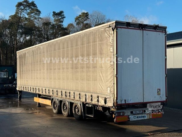 Auflieger mit Pritsche & Plane KRONE SD Pritsche + Plane Edscha-Verdeck Mega