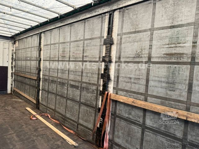 Auflieger mit Pritsche & Plane KRONE SD Pritsche + Plane Edscha-Verdeck Mega