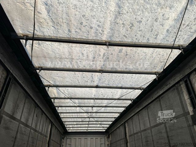 Auflieger mit Pritsche & Plane KRONE SD Pritsche + Plane Edscha-Verdeck Mega