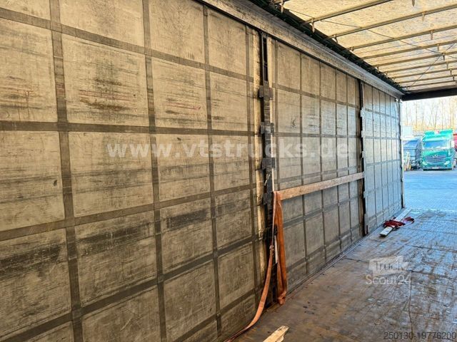 Auflieger mit Pritsche & Plane KRONE SD Pritsche + Plane Edscha-Verdeck Mega