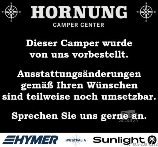 Camping-car WESTFALIA Columbus 540 D Aufstelldach SONDERMOD. STURMBLAU