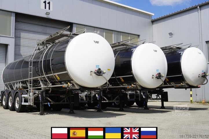 Bitumipuoliperävaunu Lag O-3-ST L4BH bitumen semi-trailer / ADR