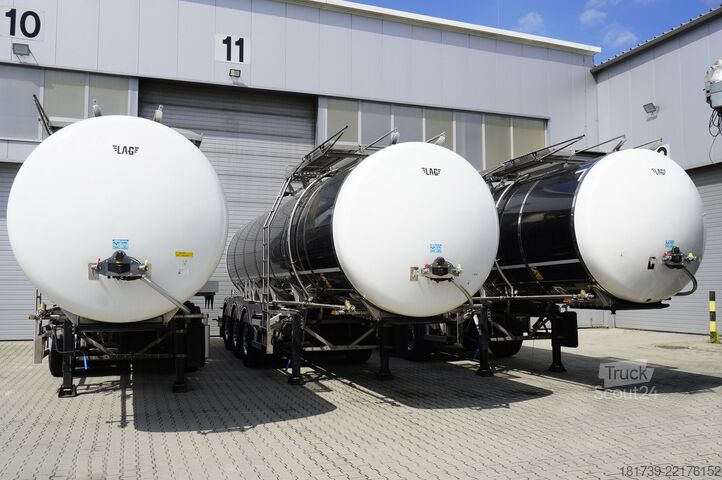 Bitumipuoliperävaunu Lag O-3-ST L4BH bitumen semi-trailer / ADR