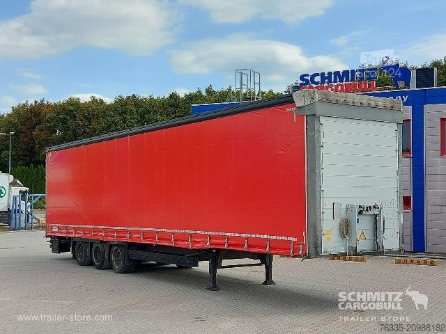 Atvērta puspiekabe ar tentu Schmitz Cargobull Curtainsider Mega