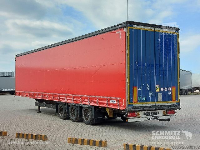 Atvērta puspiekabe ar tentu Schmitz Cargobull Curtainsider Mega