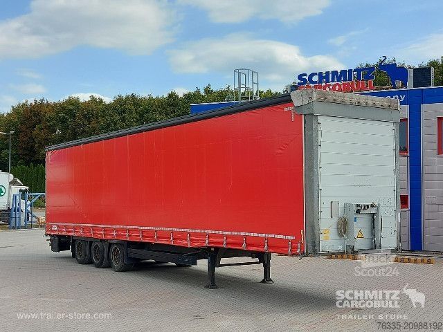 Odprta polprikolica s ponjavo Schmitz Cargobull Curtainsider Mega