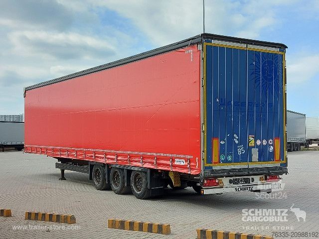 Atvērta puspiekabe ar tentu Schmitz Cargobull Curtainsider Mega