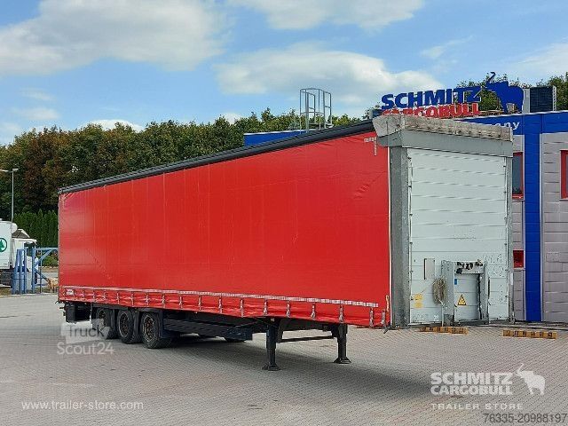 Atvērta puspiekabe ar tentu Schmitz Cargobull Curtainsider Mega