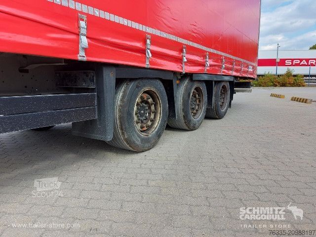 Atvērta puspiekabe ar tentu Schmitz Cargobull Curtainsider Mega
