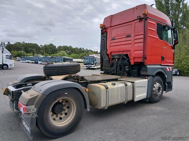 Standard nyergesvontató MAN TGX 18.470 BL Kipphydraulik Retarder Alu
