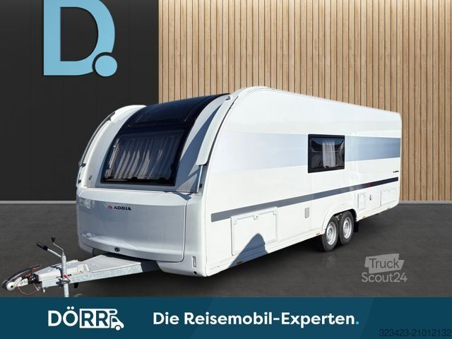 Caravane ADRIA Adora 673 PK Tandemachse, Mikro, Fußbodenheizung