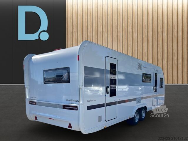 Caravane ADRIA Adora 673 PK Tandemachse, Mikro, Fußbodenheizung
