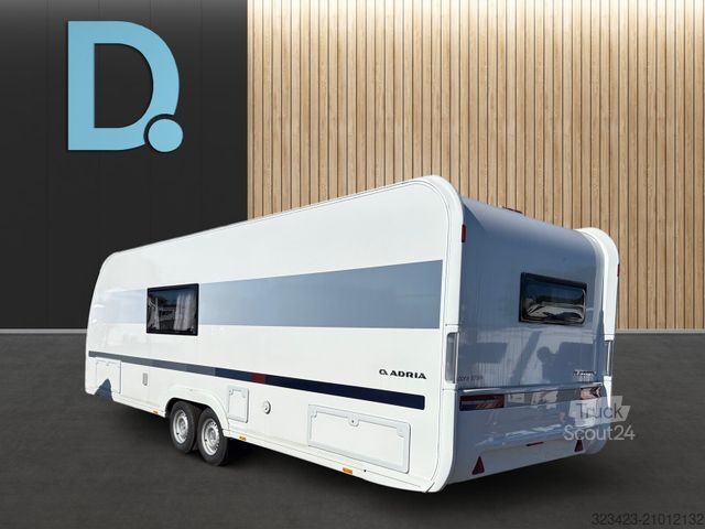 Caravane ADRIA Adora 673 PK Tandemachse, Mikro, Fußbodenheizung