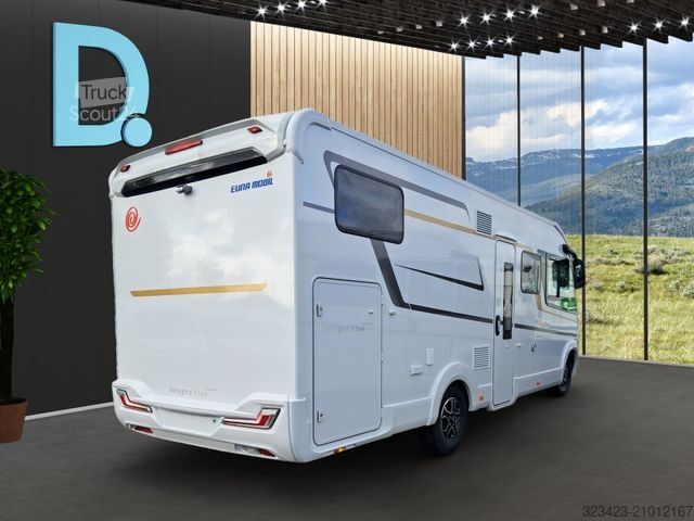 Integrerad husbil EURAMOBIL Integra Line IL 720 EF SAT, SOLAR, LUFTFEDERUNG