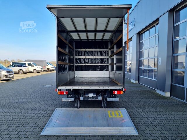Schuifzeil bestelwagen Opel Movano Pritsche Schiebe Plane LBW LUFTFEDER TEMPO