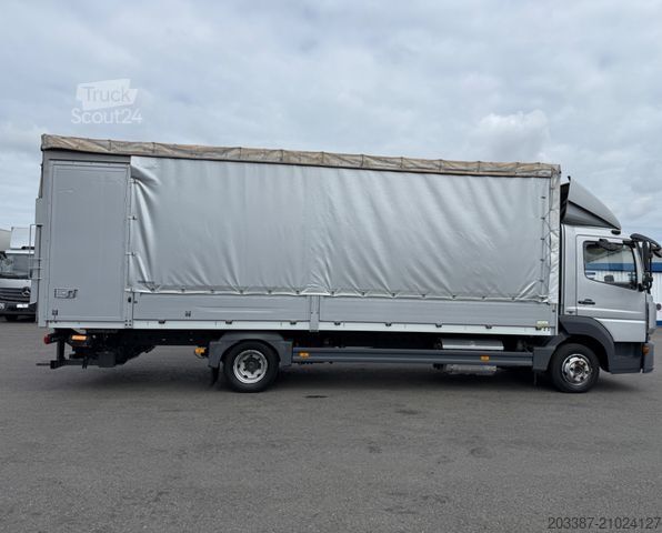 Schuifzeil bestelwagen MERCEDES-BENZ Atego 818 / Edscha-Dach / Klima / LBW / R-Kamera