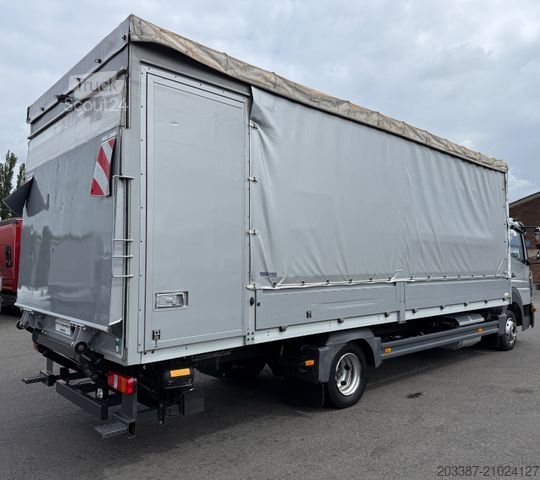 Schuifzeil bestelwagen MERCEDES-BENZ Atego 818 / Edscha-Dach / Klima / LBW / R-Kamera