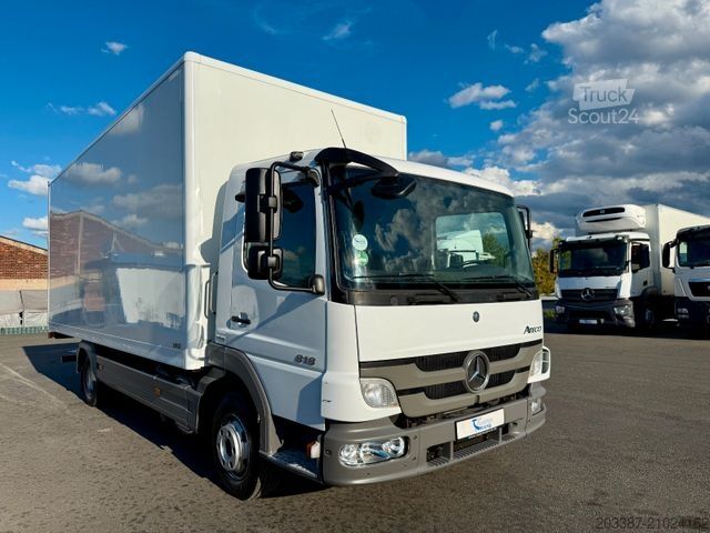 Fourgon tôlé MERCEDES-BENZ Atego 818/LBW/3-Sitz/Blatt-Blatt