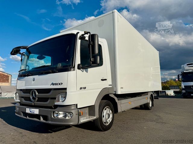 Fourgon tôlé MERCEDES-BENZ Atego 818/LBW/3-Sitz/Blatt-Blatt