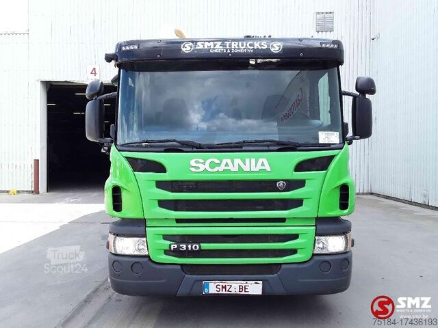 Camion d'enlèvement des ordures ménagères Scania P 310 CNG