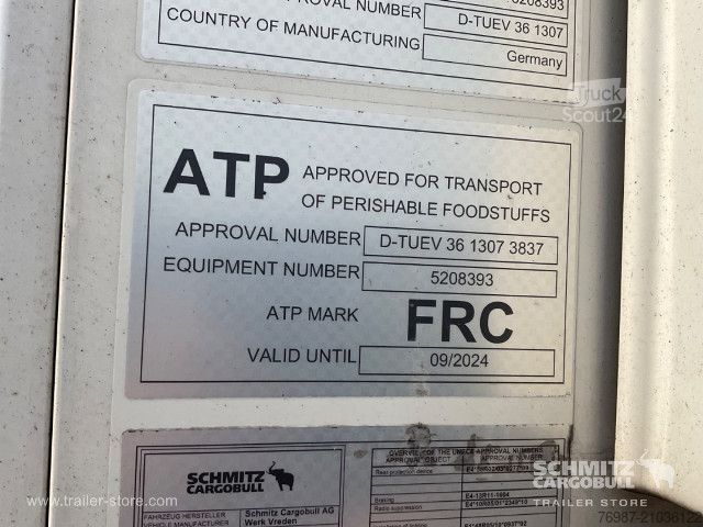 Koeloplegger Schmitz Cargobull Tiefkühler Standard Doppelstock