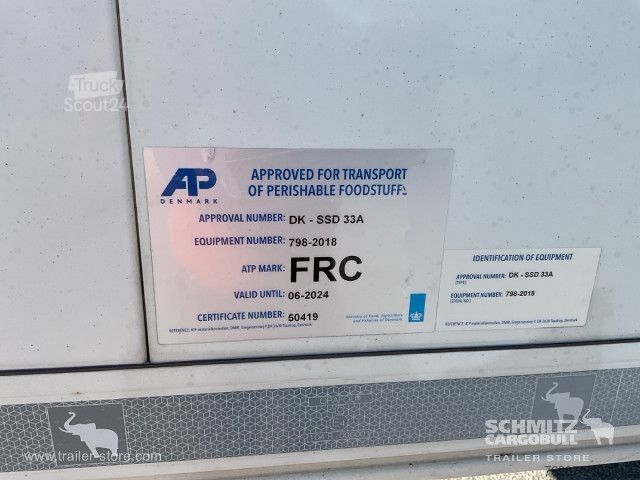 Reefer semitrailer Schmitz Cargobull Tiefkühler Standard Doppelstock