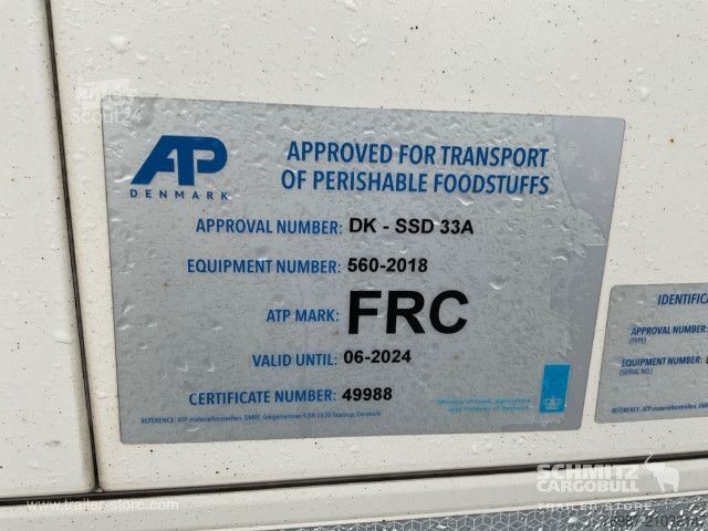 Koeloplegger Schmitz Cargobull Tiefkühler Standard Doppelstock