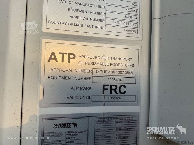 Koeloplegger Schmitz Cargobull Tiefkühler Standard Doppelstock