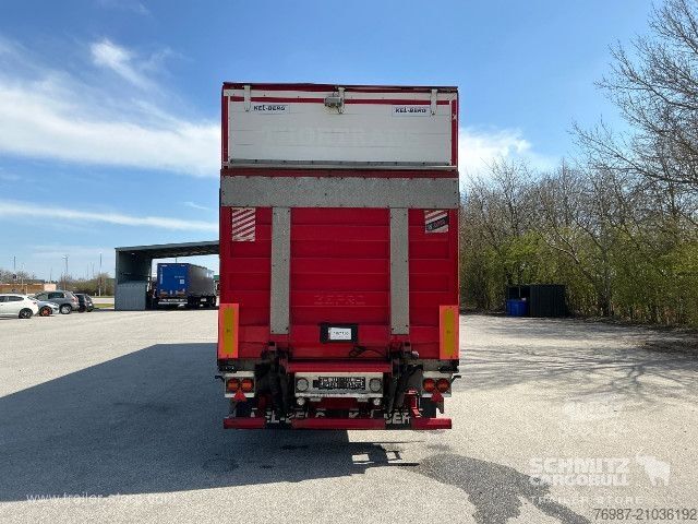 Semi-remorque fourgon Kel-Berg Trockenfrachtkoffer Standard Ladebordwand