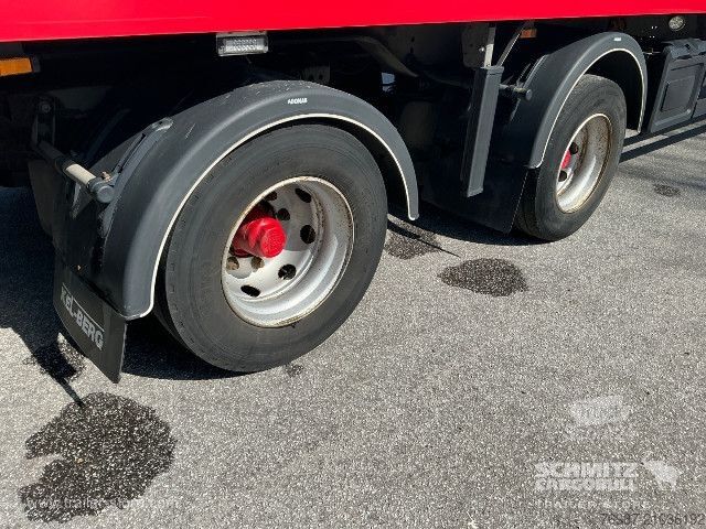 Semi-remorque fourgon Kel-Berg Trockenfrachtkoffer Standard Ladebordwand